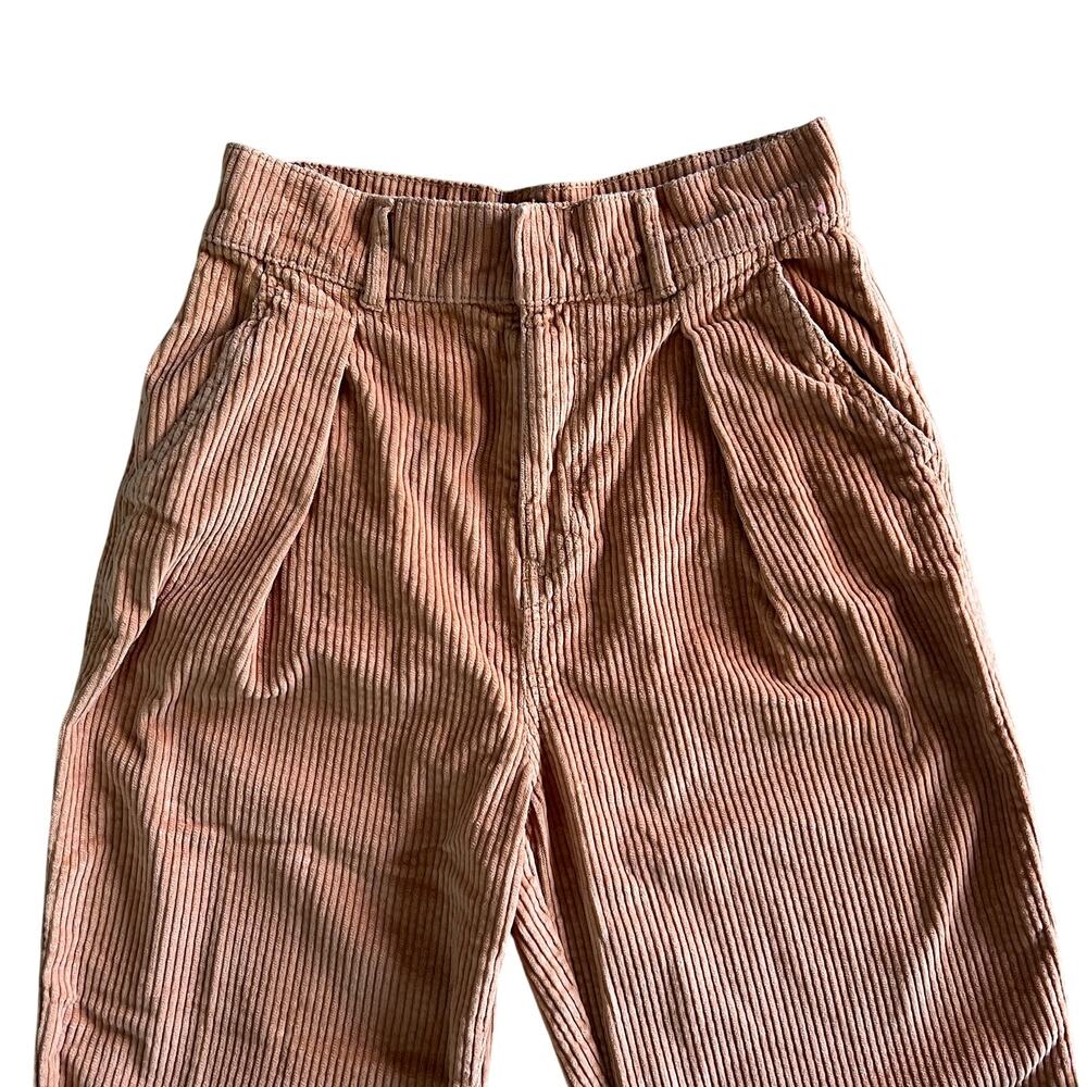 BDG Urban Outfitters 100% Cotton Corduroy Pants Rust Orange Women’s 4 High Rise - Picture 2 of 11